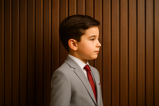 Terno Italiano Cinza Herdeiros