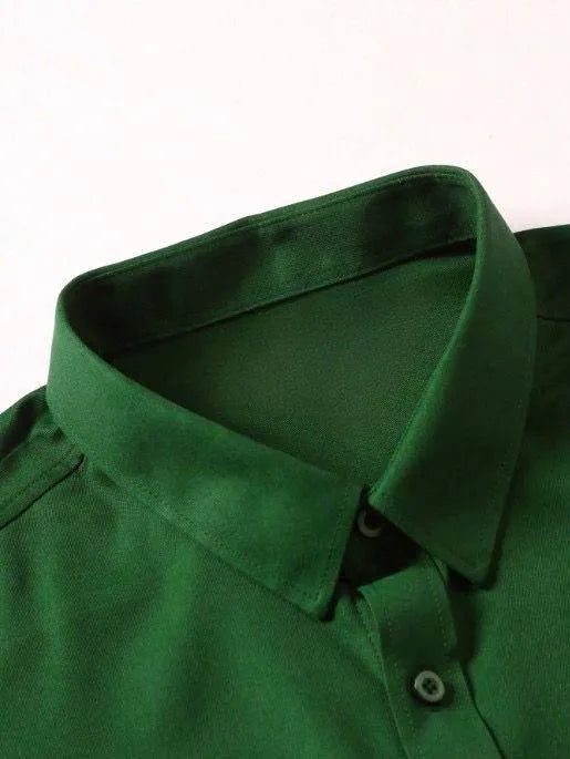 Camisa Verde Escuro Magnific
